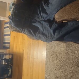 Denim overalls